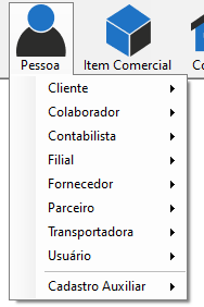 Menu Pessoa