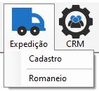 Menu Expedição